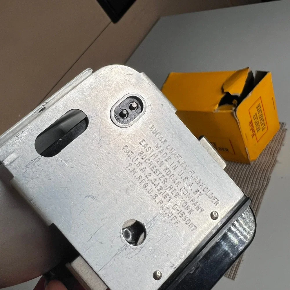 Vintage Kodak Duaflex Flasholder No 40 41F Camera Flash with Original Box